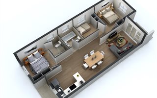3 Bedroom Simplex in Heathfield
