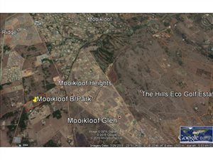 8.5 ha Land available in Mooikloof Equestrian Estate