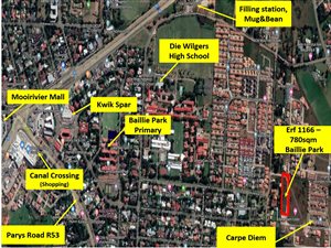 780 m² Land available in Baillie Park