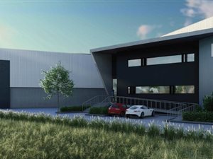 1054 m² Commercial space in Louwlardia