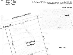1994 m² Land available in Bryanston