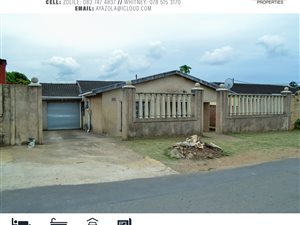 3 Bed House in KwaMashu