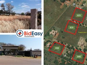 6000 m² Land available in Kameeldrift East