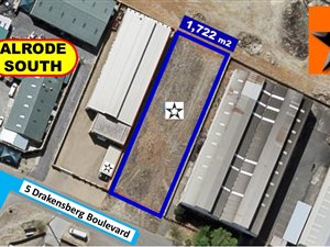 1722 m² Land available in Alrode