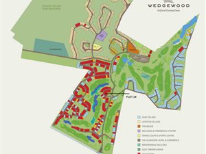 882 m² Land available in Wedgewood Golf Estate