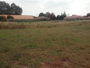 1260 m² Land available in Meyerton South