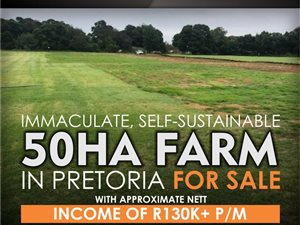 50 ha Farm in Kameel Zyn Kraal