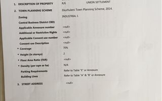 21559 ha Land available in Wadeville
