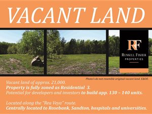 2.1 ha Land available in Houghton Estate