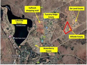 938 m² Land available in Van Der Hoff Park