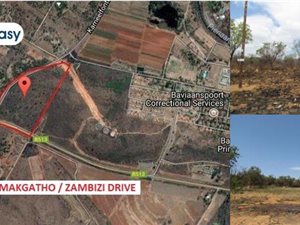 17.3 ha Land available in Kameeldrift East