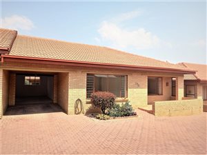 2 Bed Townhouse in Wilro Park