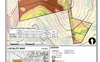 2.5 ha Land available in St Winifreds