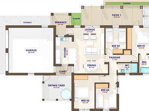 4 Bed House in Glen Gariff