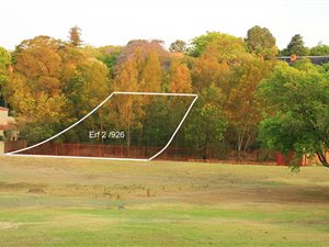 1000 m² Land available in Waterkloof Ridge