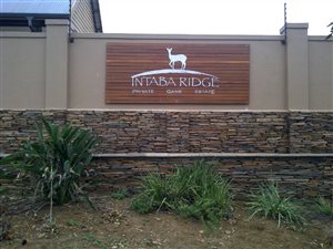 2500 m² Land available in Intaba Ridge Secure Eco Estate