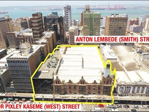 13357 m² Retail Space in Durban CBD