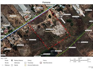 4 ha Land available in Pomona