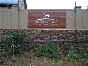 2500 m² Land available in Intaba Ridge Secure Eco Estate
