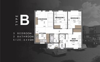 3 Bedroom Apartment in Witpoortjie