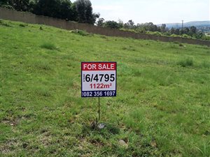 1122 m² Land available in Eldoraigne