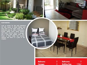2 Bedroom Cluster in Bellairspark