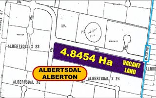 4.8 ha Land available in Albertsdal