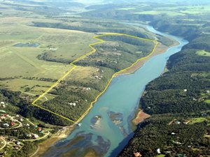 1 ha Land available in Boesmansriviermond