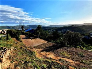 1050 m² Land available in Knysna Heights