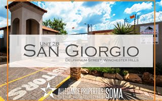 2 Bedroom Townhouse in Winchester Hills