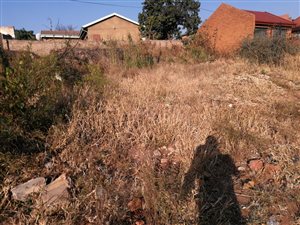 300 m² Land available in Soshanguve