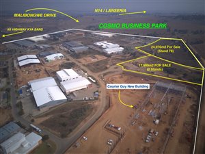 1.8 ha Land available in Roodepoort Central