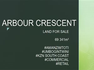 1500 m² Land available in Umbogintwini