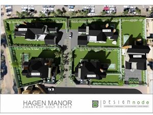 1078 m² Land available in Zwartkop Golf Estate