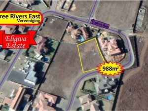 988 m² Land available in Three Rivers East