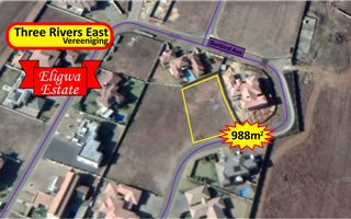 988 m² Land available in Three Rivers East