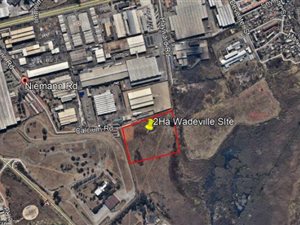 2 ha Land available in Wadeville