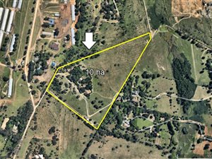 10 ha Land available in Nooitgedacht